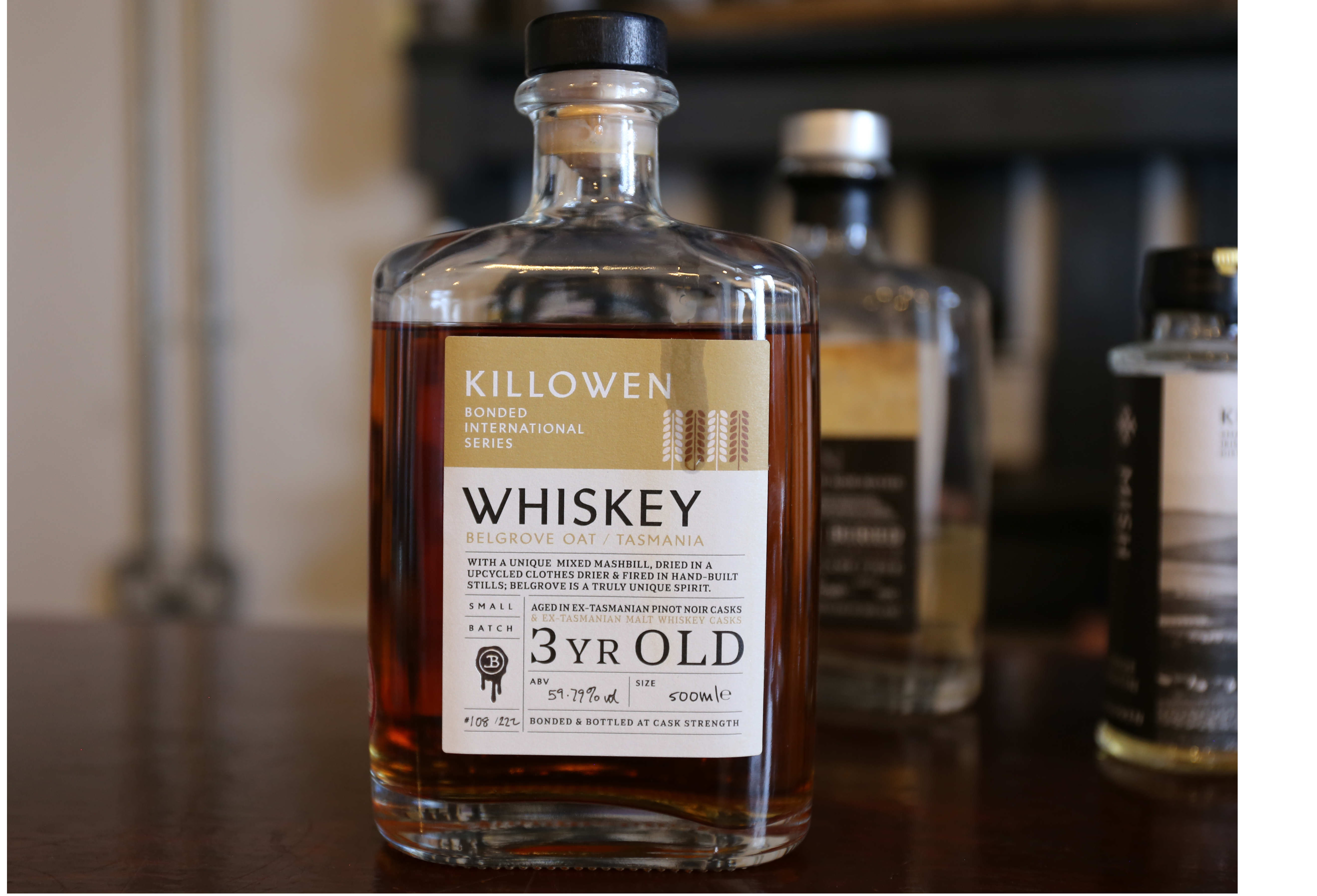 Killowen Distillery WhiskyBurn